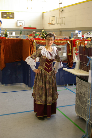 Daniela als Adelige im Mittelalter