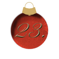 Eine Weihnachtskugel